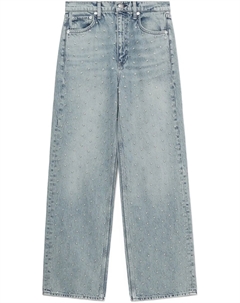 Широкие джинсы, синий Rag & bone