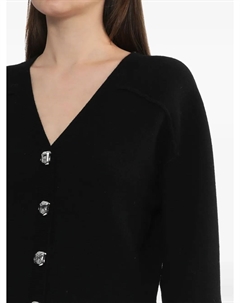 Кардиган с V-образным вырезом, черный Rag & bone