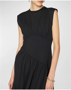 Платье миди со сборками Frame