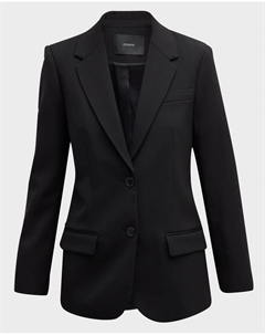 Однобортный пиджак Jackie из эластичной шерсти Joseph