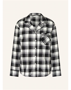 Уютная фланелевая рубашка для сна из фланели, черный Marc o'polo