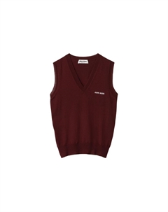 Жилет женский красный Miu miu