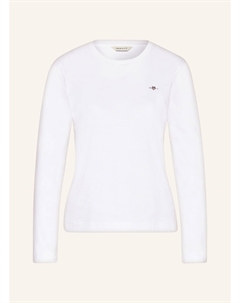 Лонгслив, белый Gant