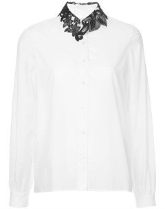 Kolor рубашка с контрастным воротником 3 белый Kolor