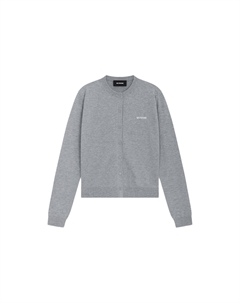 SS24 Вязаный кардиган женский серый We11done