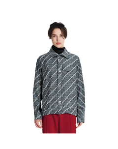 Куртка унисекс серая We11done