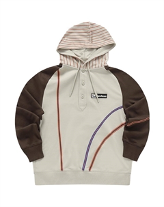 Футболка женская цвета хаки Fila fusion