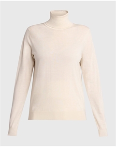 Шерстяной топ с высоким воротником Heva, цвет Shell The row