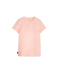 Футболка женская персиково-розовая Puma