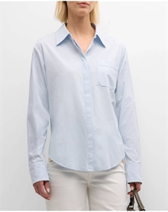 Классическая рубашка Криста, цвет Oxford Blue Paige
