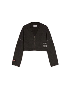 Трикотажная футболка женская серая Ambush