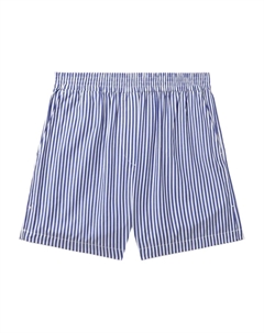 Полосатые шорты Emma с эластичным поясом, синий Rag & bone