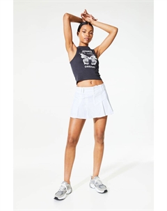 Юбка в складку, белый H&m
