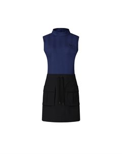 Женское платье без рукавов глубокого полуночно-синего цвета Fila