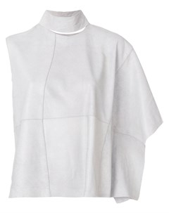 Olsthoorn vanderwilt асимметричная блузка со стоячим воротником 36 серый Olsthoorn vanderwilt