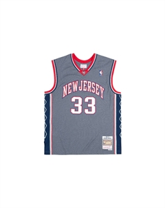 Альтернативная майка «Нетс» 1999 года Стефона Марбери от Mitchell & Ness NBA, серый Mitchell ness