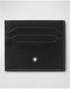 Мужская кожаная визитница Meisterstuck, цвет Black Montblanc