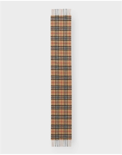 Детский кашемировый шарф в клетку Vintage Check, цвет Archive Beige Burberry