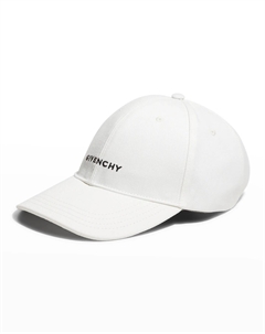 Бейсбольная кепка с вышитым логотипом, белый Givenchy
