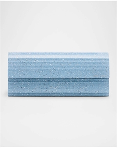 Блестящий клатч Sweetie, цвет Dusty Bluesil Jimmy choo