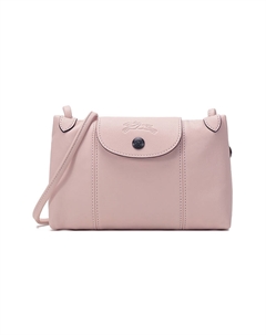 Le Pliage Cuir Кожаная Овчина Женская Сумка Через Плечо, Поясная Сумка Светло-Розовый Longchamp