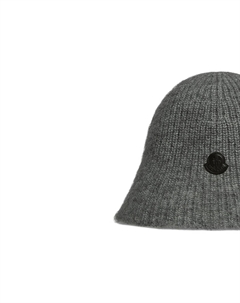 Ребристая вязаная ведро-шляпа Moncler