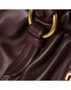 Кожаная женская сумка через плечо Briarwood Miu miu