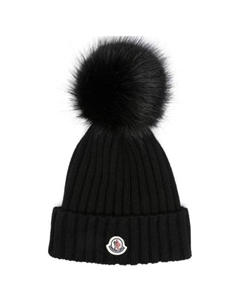 Ребристая шапка с помпоном Moncler