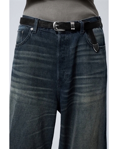 Ремень Western из искусственной кожи., черный Weekday