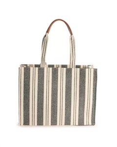 Дэнсон плетеная сумка-шопер, цвет gridded dark denim Sonoma goods for life