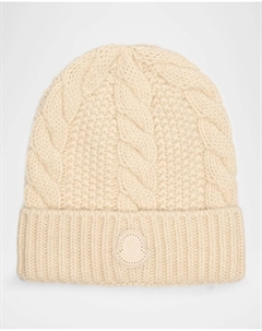 Мужская массивная шапка из шерсти и кашемира, цвет Stone Moncler