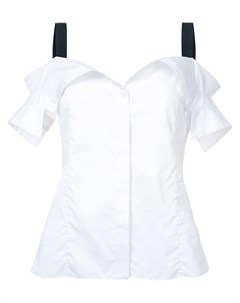Jason wu collection рубашка со спущенными плечами 8 белый Jason wu collection