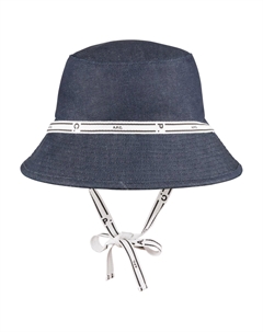 Хлопковая панама унисекс голубая A.p.c.