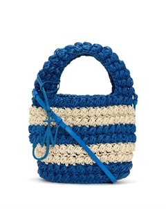 Плетеная сумка с подвеской Anchor, синий Jw anderson