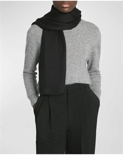 YSL шарф, черный Saint laurent