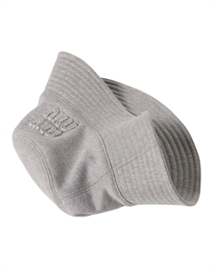 Ведро шляпа женская серая Miu miu