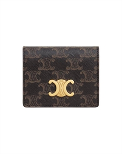 Женский кардхолдер из овчины цвета тауни Celine