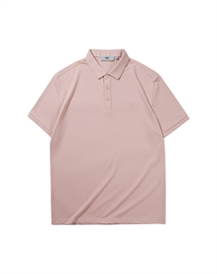 Футболка поло мужская, охлаждающая светло-абрикосовая 9D Hla