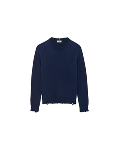 Трикотаж Мужской Морской синий Saint laurent