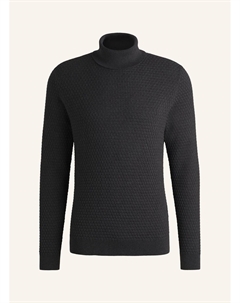 Пуловер Smattor стандартной посадки, серый Hugo