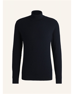 Пуловер Smattor стандартной посадки, синий Hugo