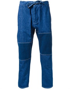 Biro укороченные джинсы на шнурке 28 синий Biro