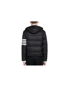 Куртка-бомбер с 4-мя планками, серый Thom browne