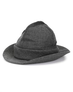 Y s шляпа со сборками один размер серый Y's