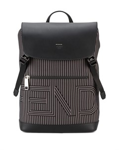 Fendi рюкзак с логотипом один размер черный Fendi