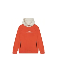 Свитшот мужской осенний оранжевый Fila