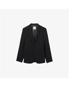 Однобортный жакет из натуральной шерсти, цвет noir / gris Sandro