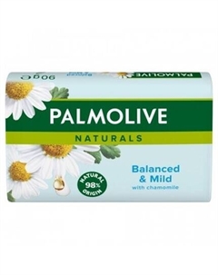 Натуральное мыло для рук с ромашкой, сбалансированное и мягкое, 90 г Palmolive