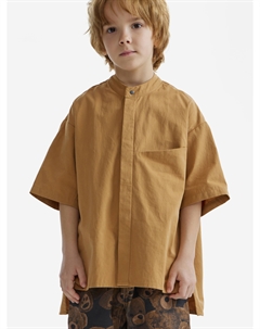 Рубашка детская, Коричневый Happy baby