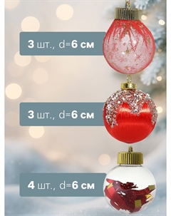 Ёлочные игрушки Зимнее волшебство